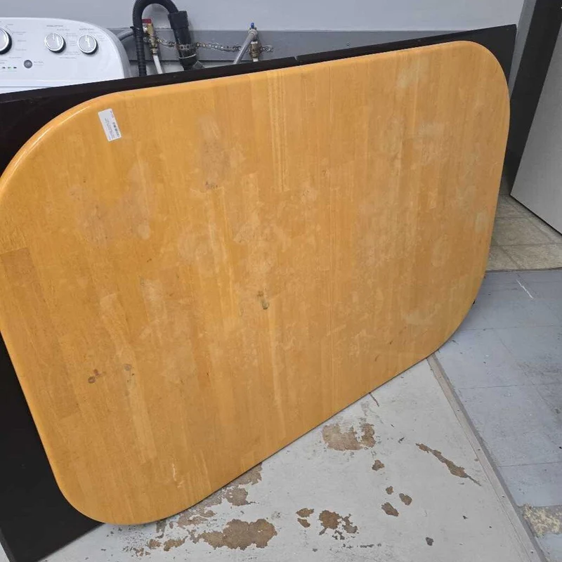 Rectangle Wooden Table With 4 Matching Chairs