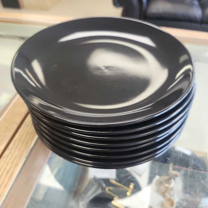 8 Stoneware Royal Norfolk Black Plate