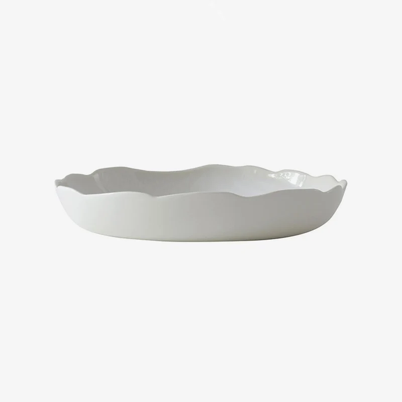Jars Céramistes | Plume Deep Round Dish