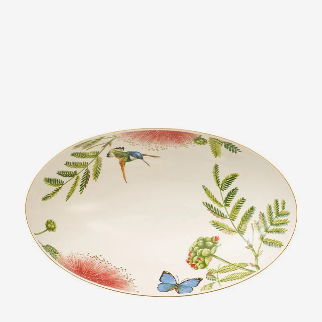 Villeroy & Boch | Amazonia Deep Oval Serving Bowl - Multicolour
