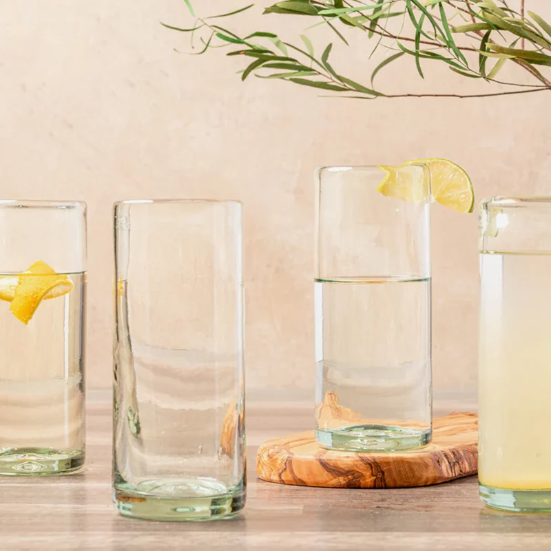 Verve Culture | Handblown Mexican Highball Glasses - Set of 4