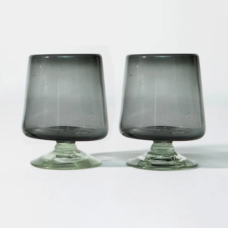 Verve Culture | Handblown Short Stemmed Wine Glass - Set of 2