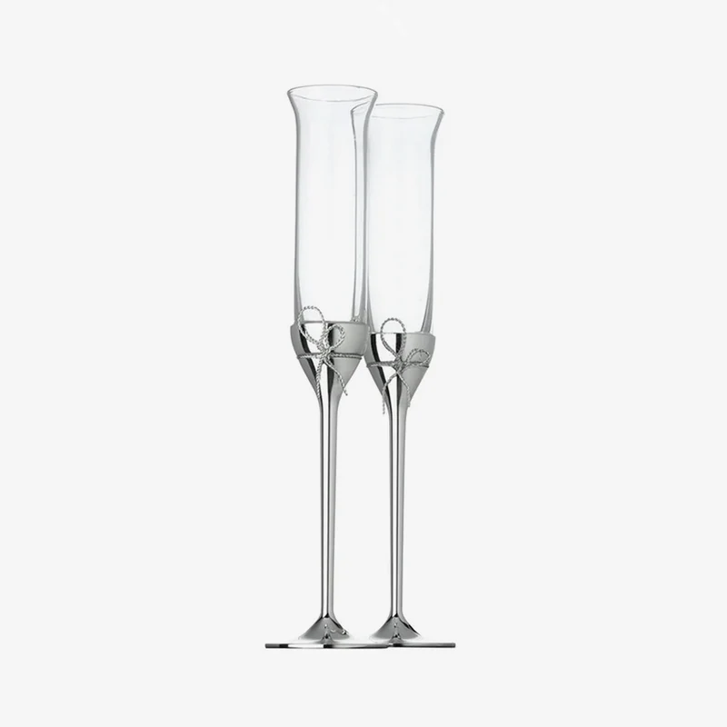 Wedgwood | Vera Wang Love Knots Toasting Flute Pair
