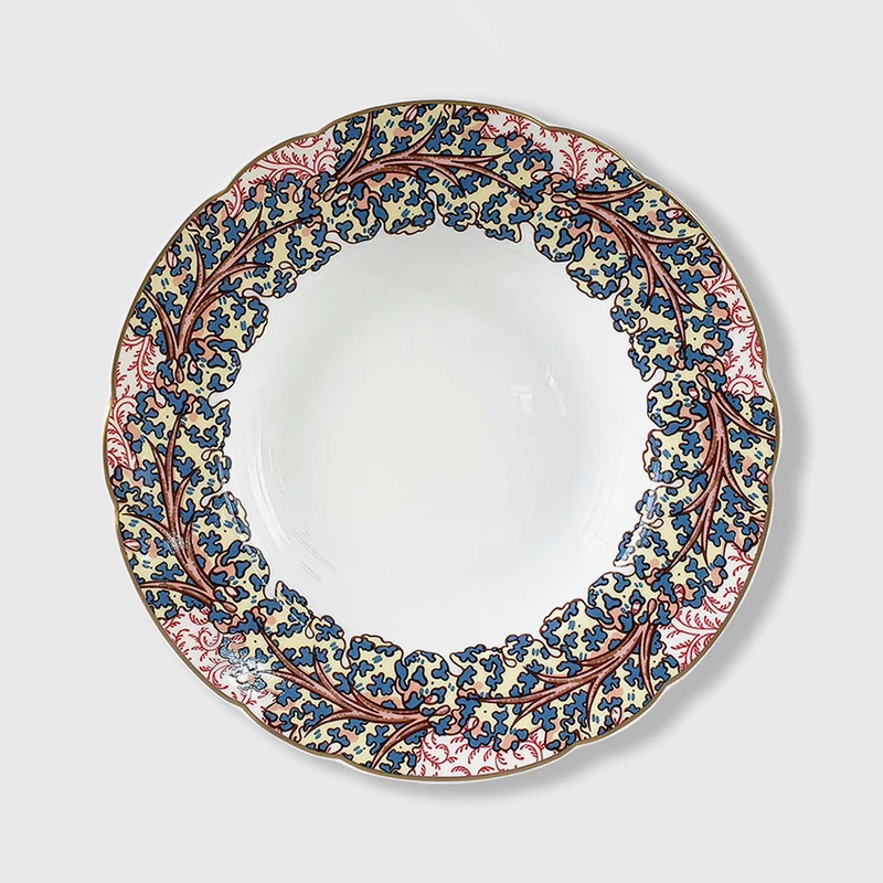 Bernardaud | Braquenie Rim Soup Plate