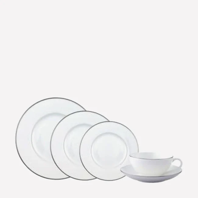 Villeroy & Boch | Anmut 5 Piece Place Setting - Platinum
