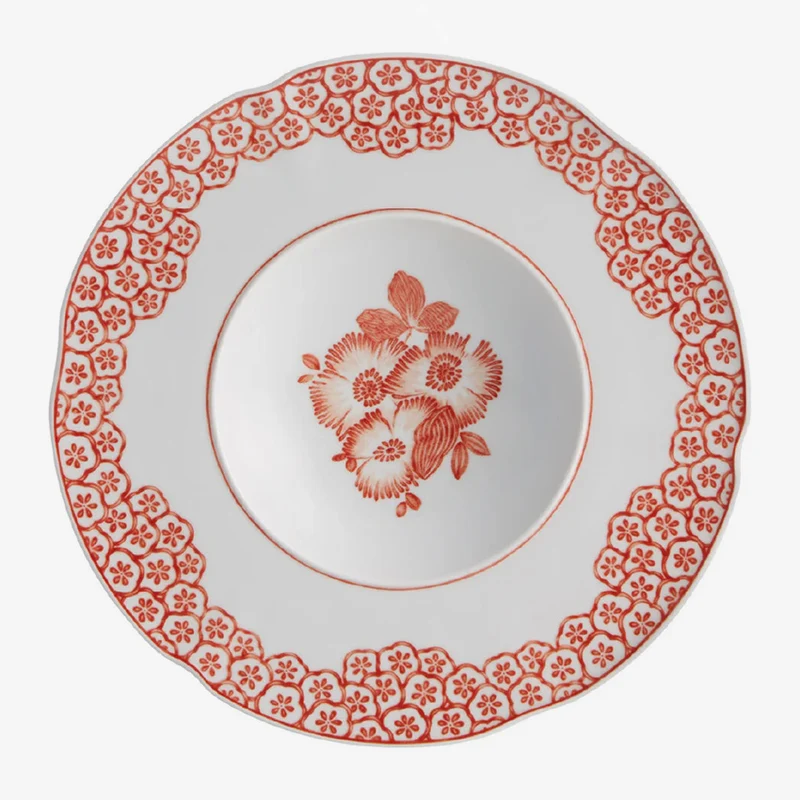 Vista Alegre | Coralina Soup Plate Red
