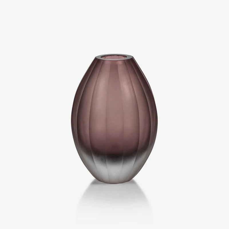 Zodax | Milano Cut & Frosted Vase