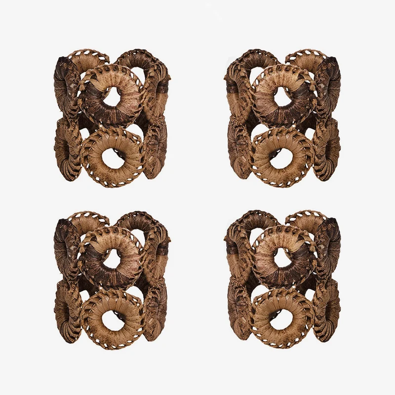 Juliska | Rustic Napkin Rings - Set of 4