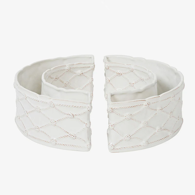 Juliska | Berry & Thread Petite Parterre Garden Half Circle Vase - Set of 2