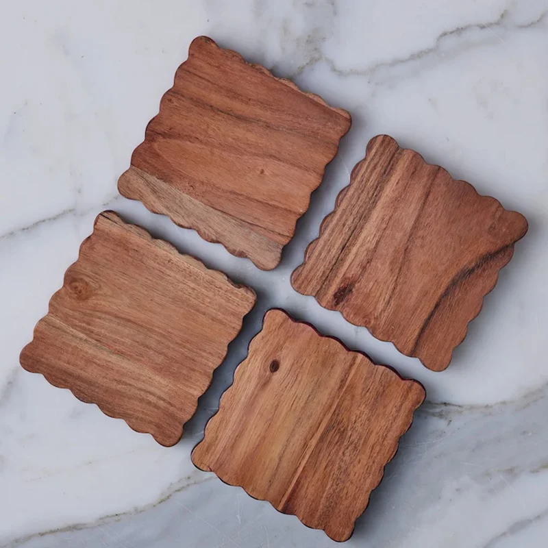 etúHOME | Scalloped Coasters - Set Of 4