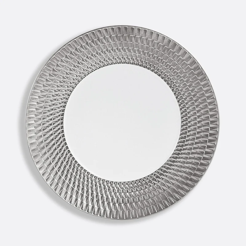 Bernardaud | Twist Platinum Plate