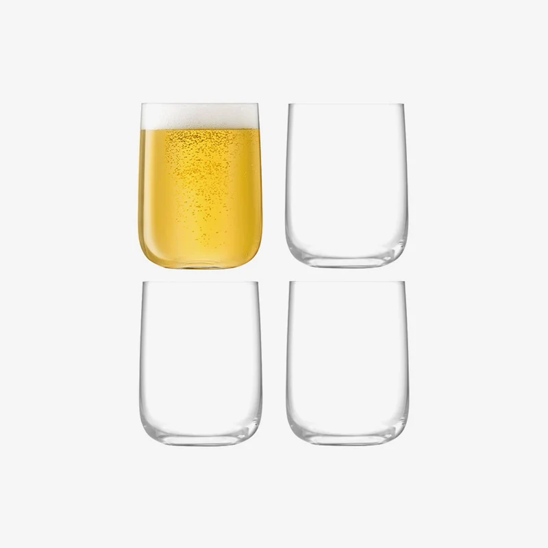 Lsa | Borough Bar Glass 625ml Clear - Set of 4
