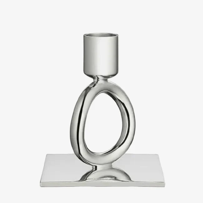 Christofle | Vertigo Single-Ring Candlestick