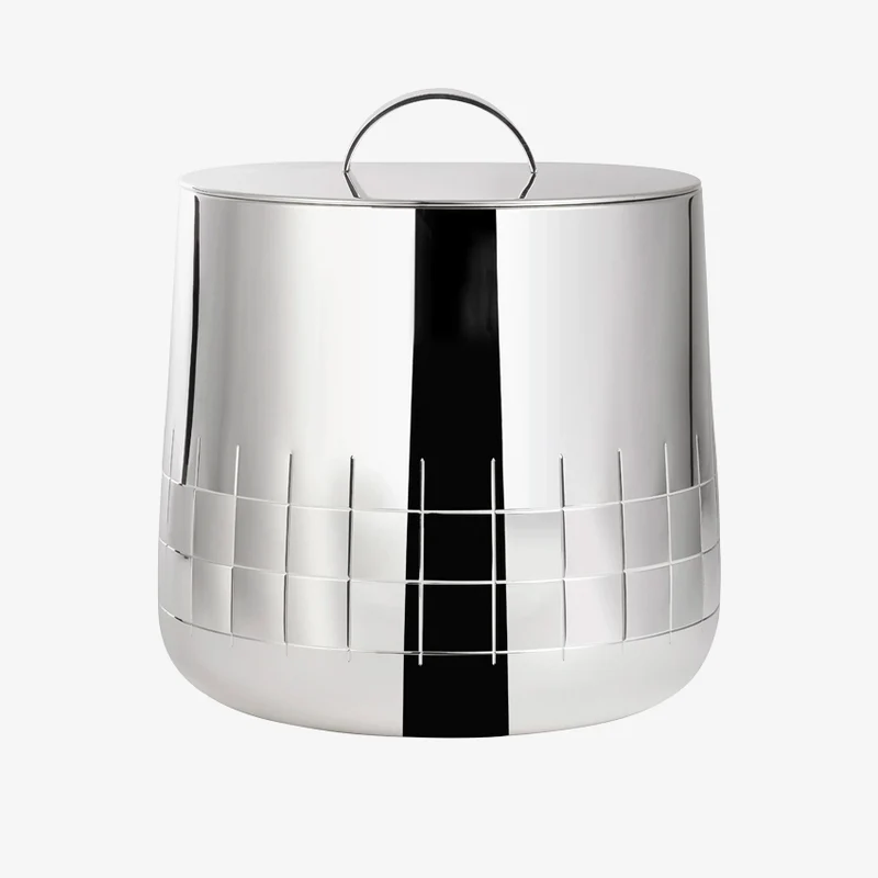 Christofle | Graphik Insulated Ice Bucket Silver-Plated
