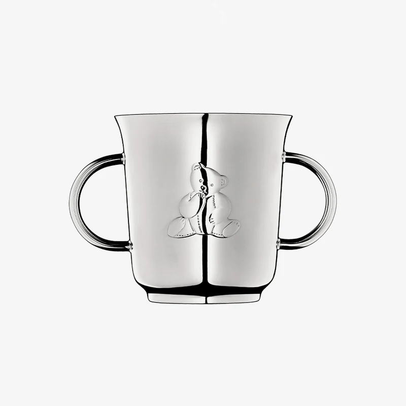Christofle | Charlie Bear Baby Cup with Handles